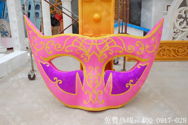 舞会面具泡沫造型雕刻